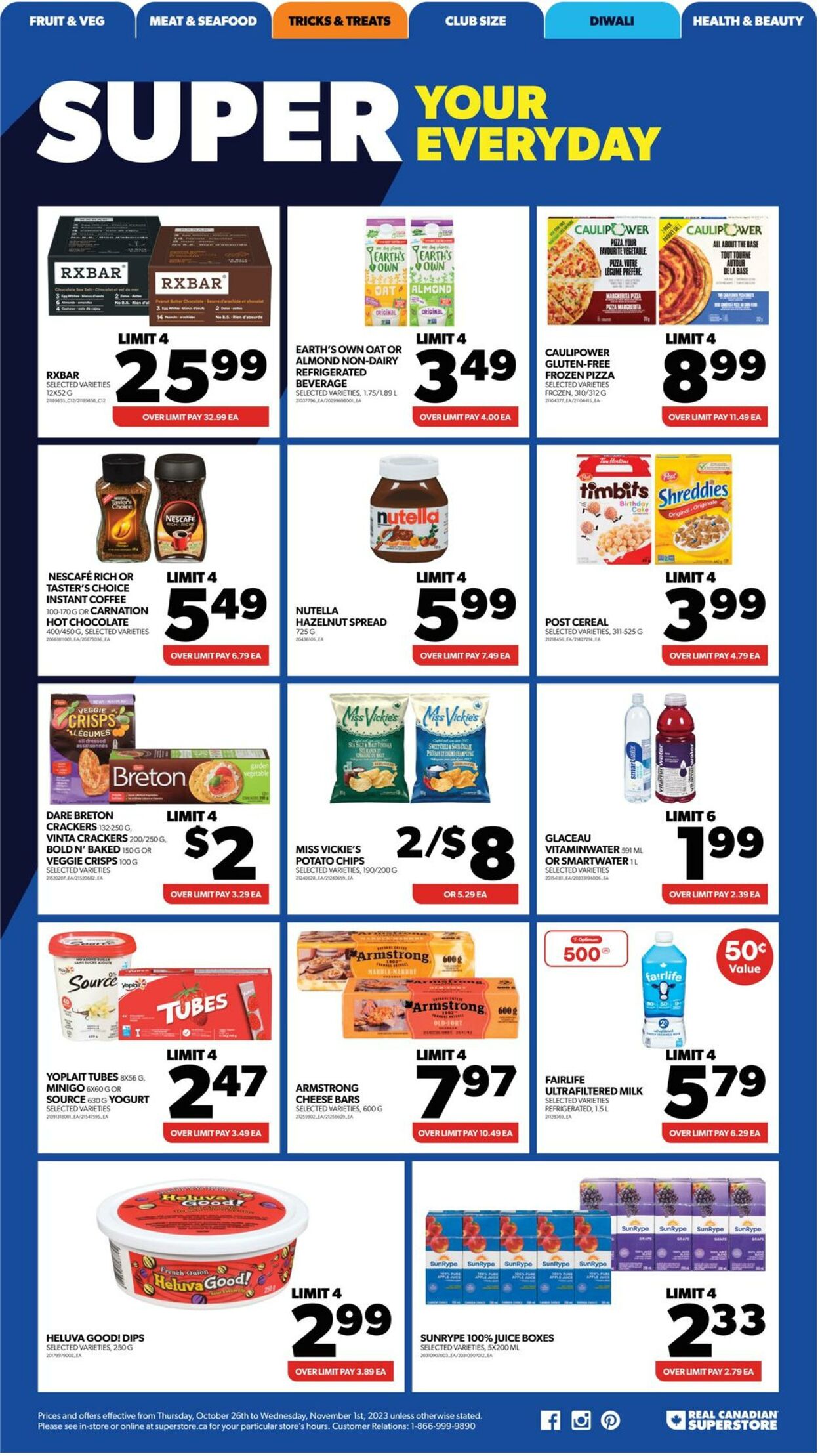 Flyer Real Canadian Superstore 26.10.2023 - 01.11.2023