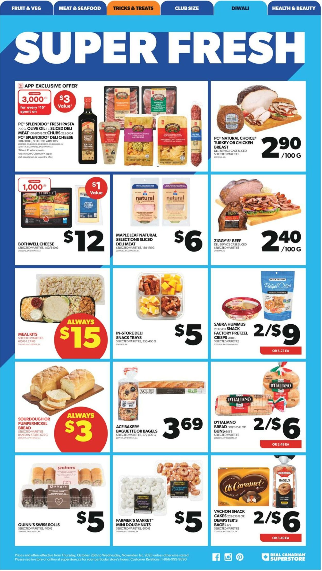 Flyer Real Canadian Superstore 26.10.2023 - 01.11.2023