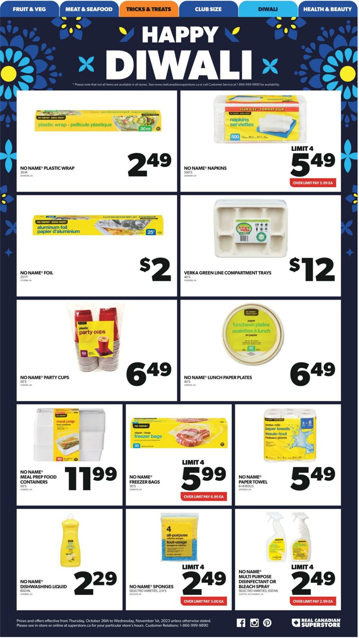 Flyer Real Canadian Superstore 26.10.2023 - 01.11.2023