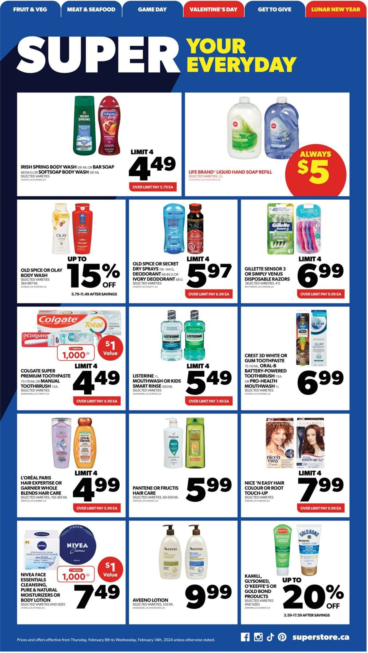 Flyer Real Canadian Superstore 08.02.2024 - 14.02.2024