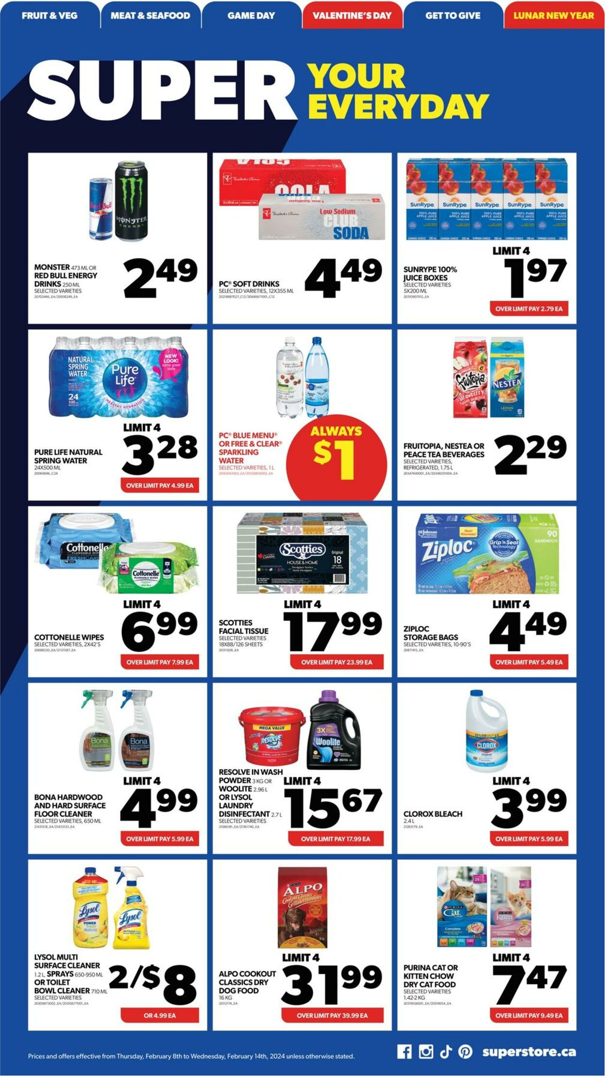 Flyer Real Canadian Superstore 08.02.2024 - 14.02.2024