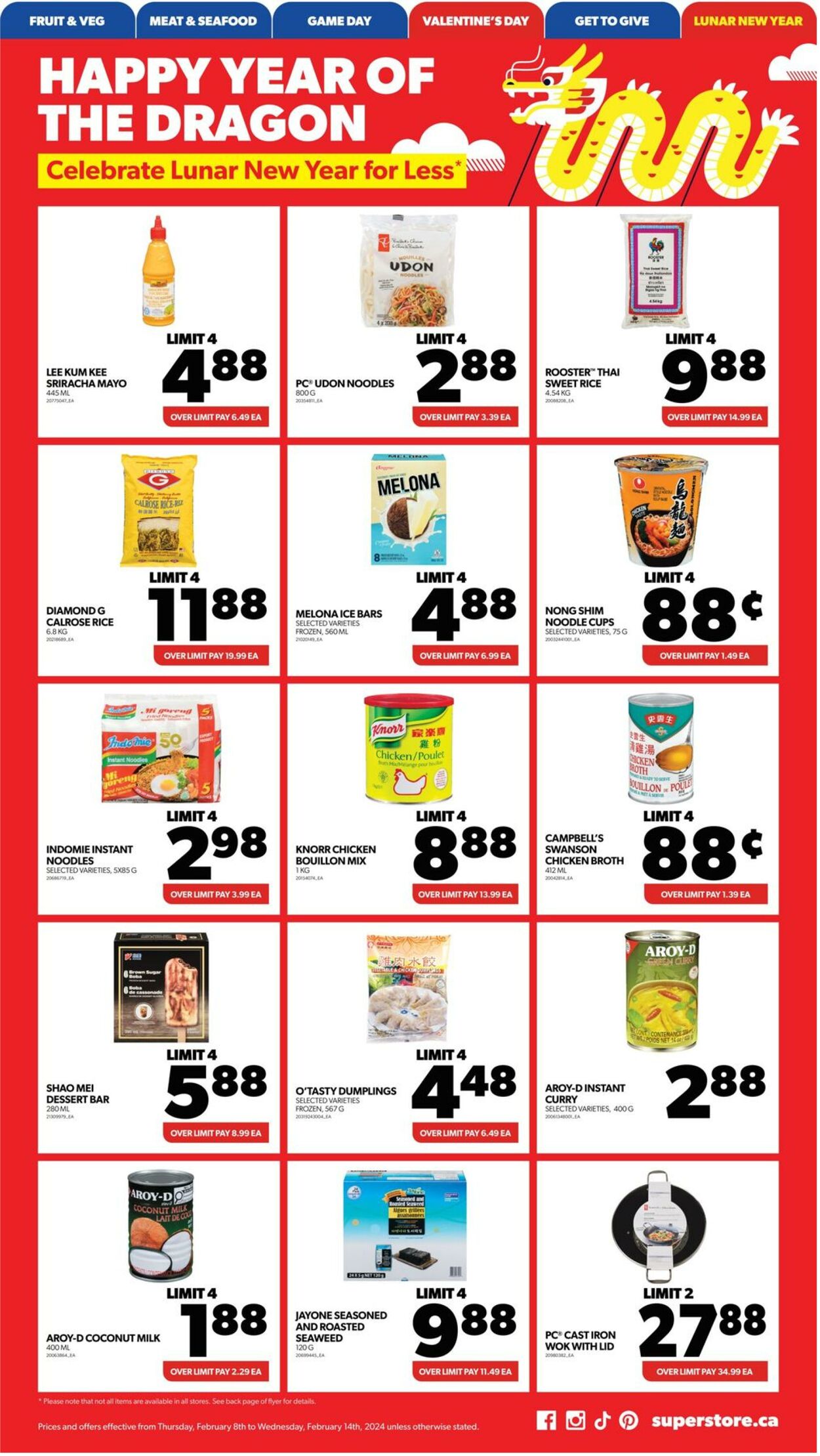 Flyer Real Canadian Superstore 08.02.2024 - 14.02.2024