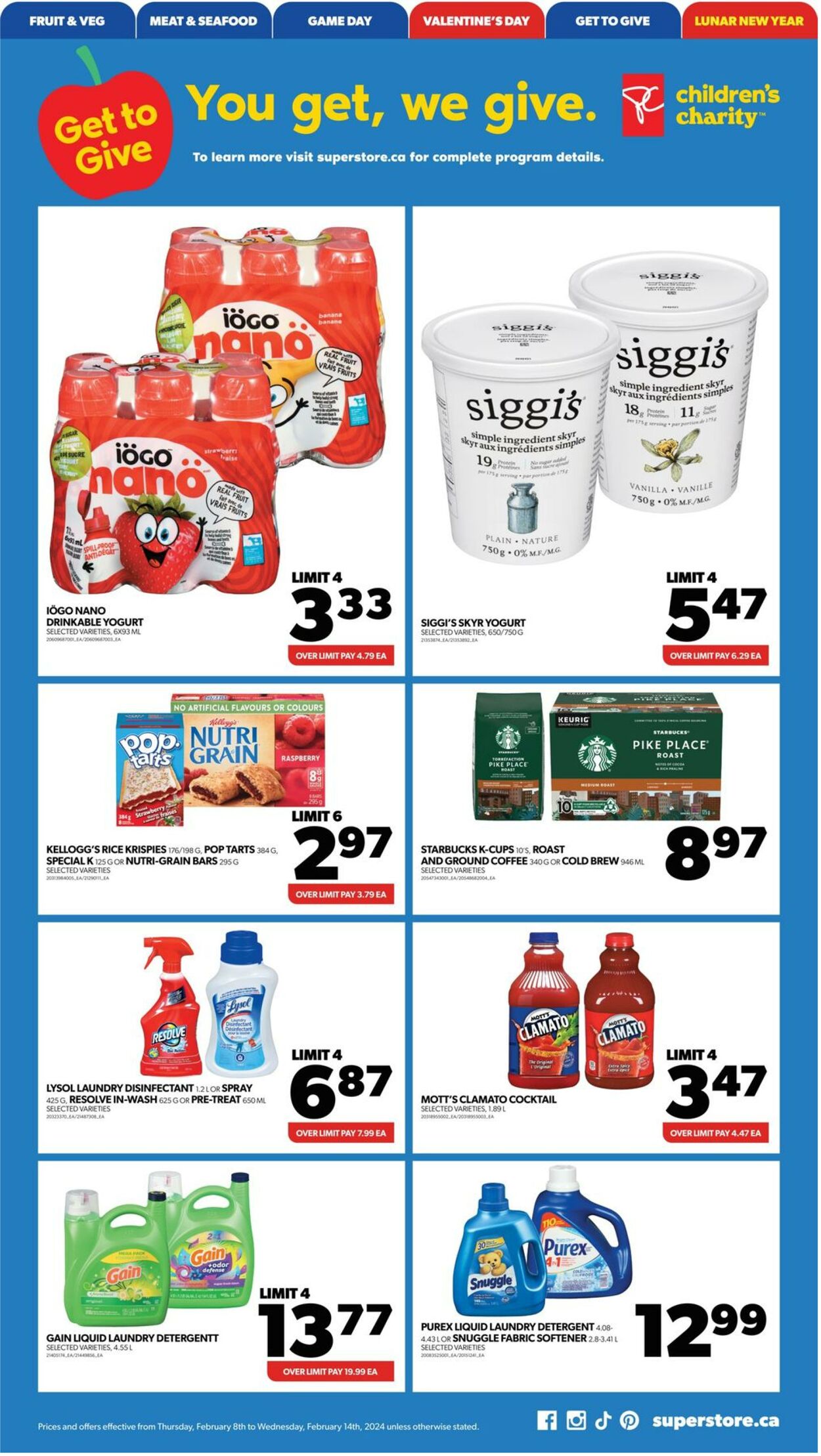 Flyer Real Canadian Superstore 08.02.2024 - 14.02.2024