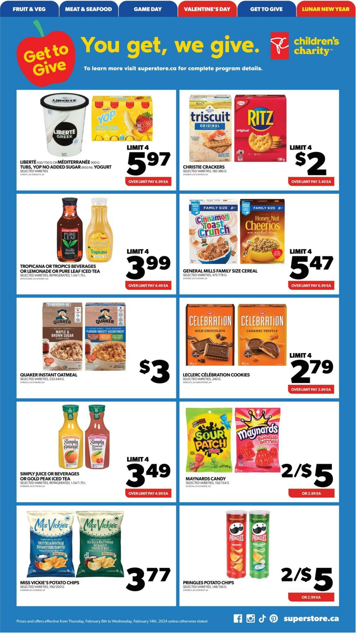 Flyer Real Canadian Superstore 08.02.2024 - 14.02.2024