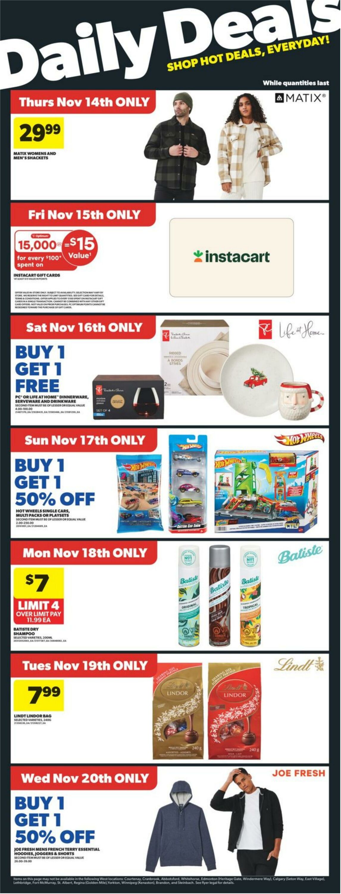 Flyer Real Canadian Superstore 14.11.2024 - 20.11.2024