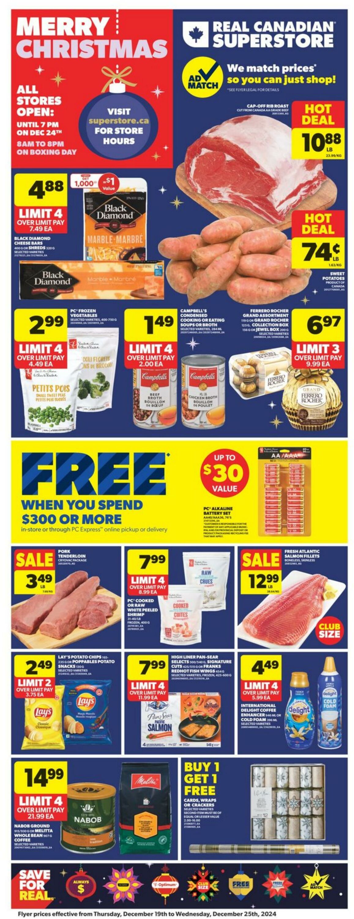 Flyer Real Canadian Superstore 19.12.2024 - 25.12.2024