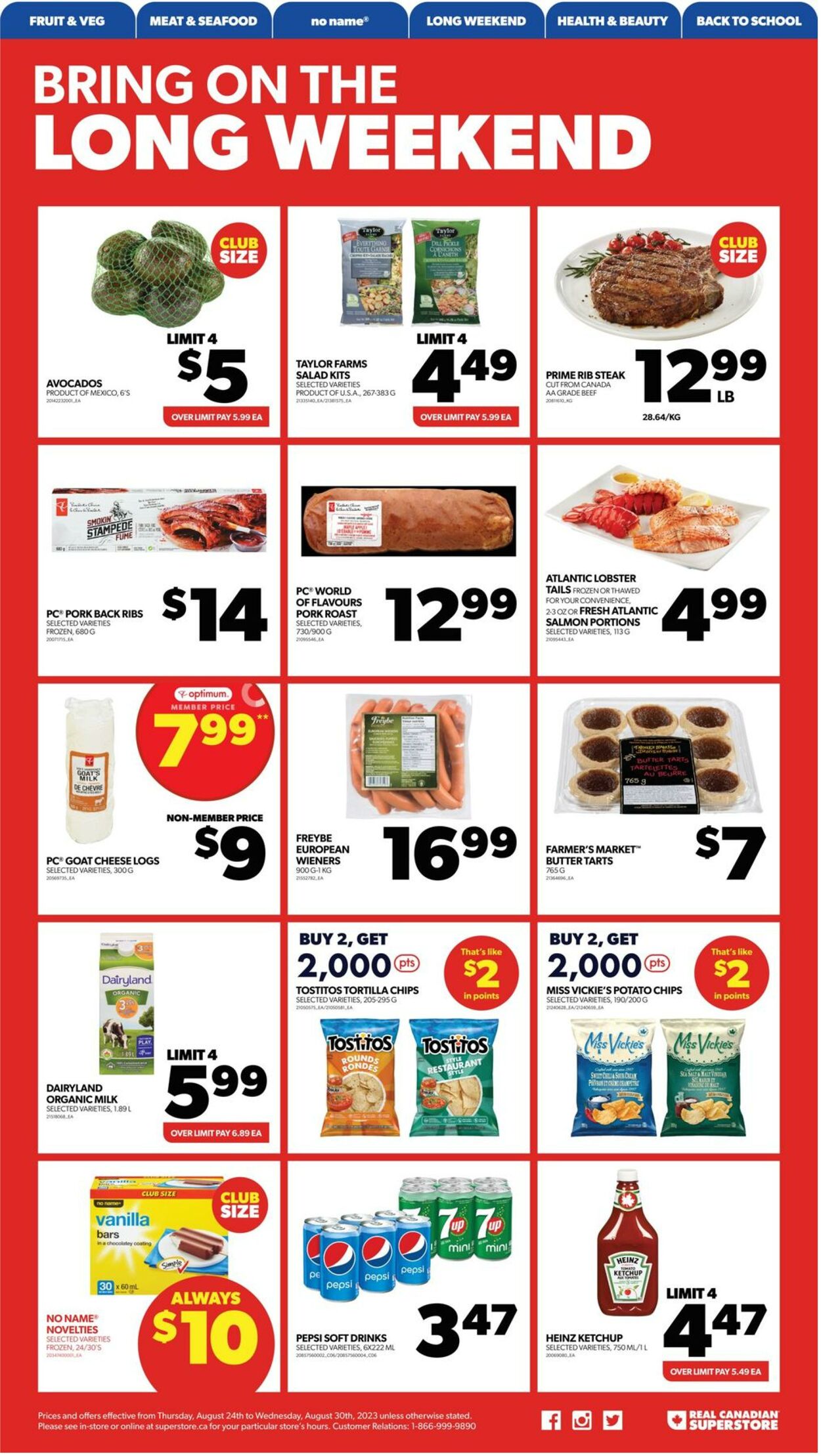 Flyer Real Canadian Superstore 24.08.2023 - 30.08.2023