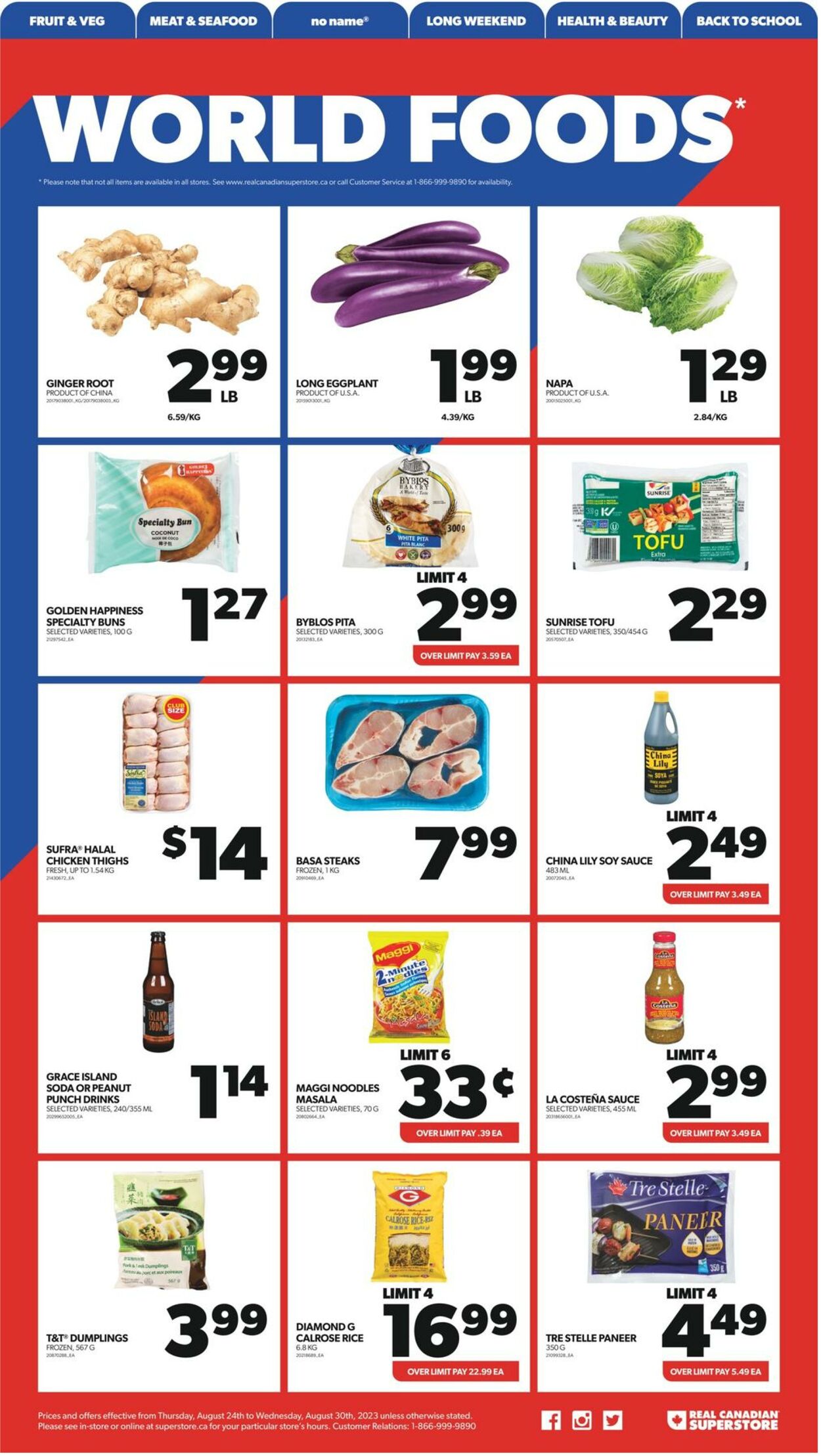 Flyer Real Canadian Superstore 24.08.2023 - 30.08.2023