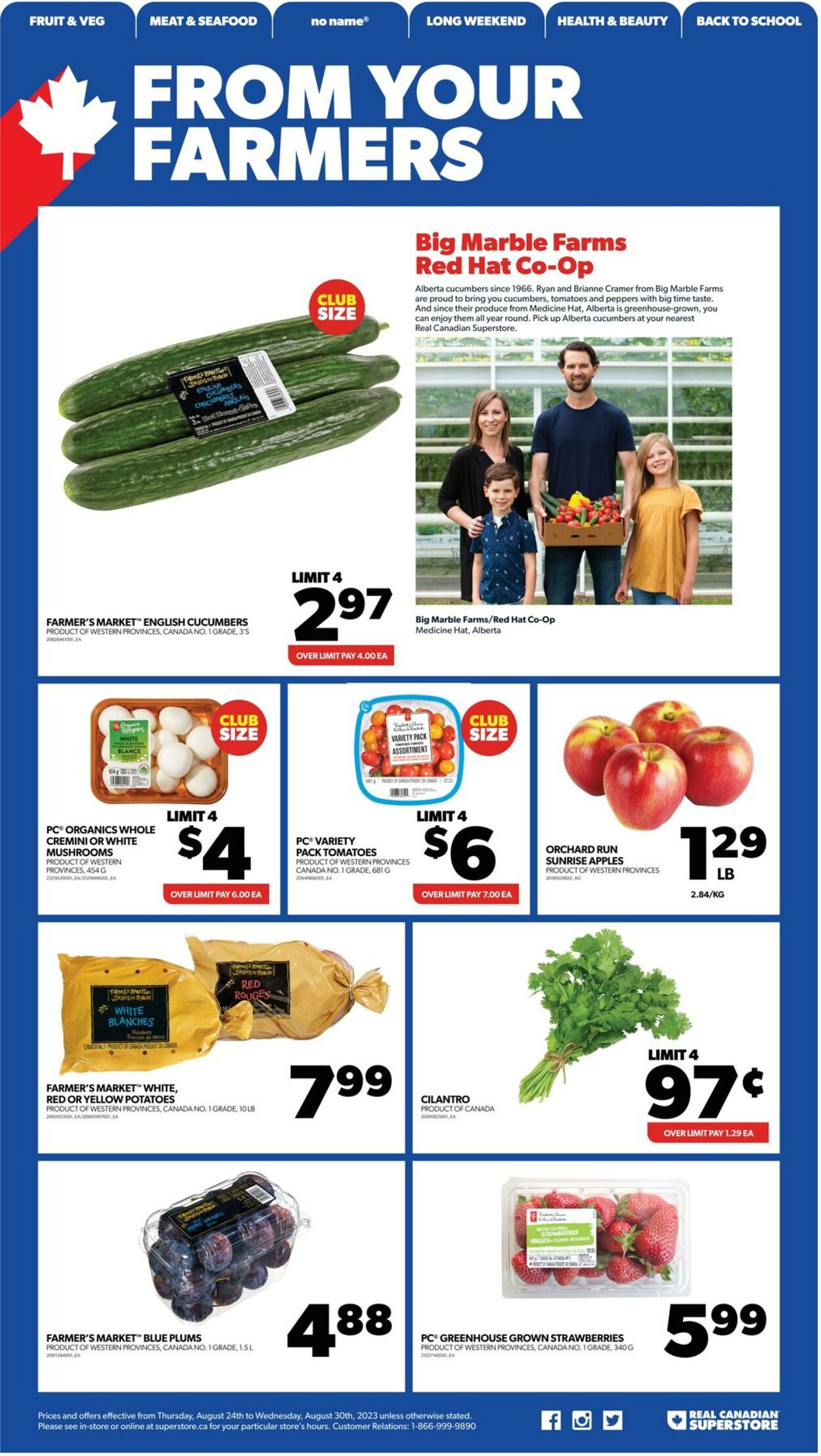 Flyer Real Canadian Superstore 24.08.2023 - 30.08.2023