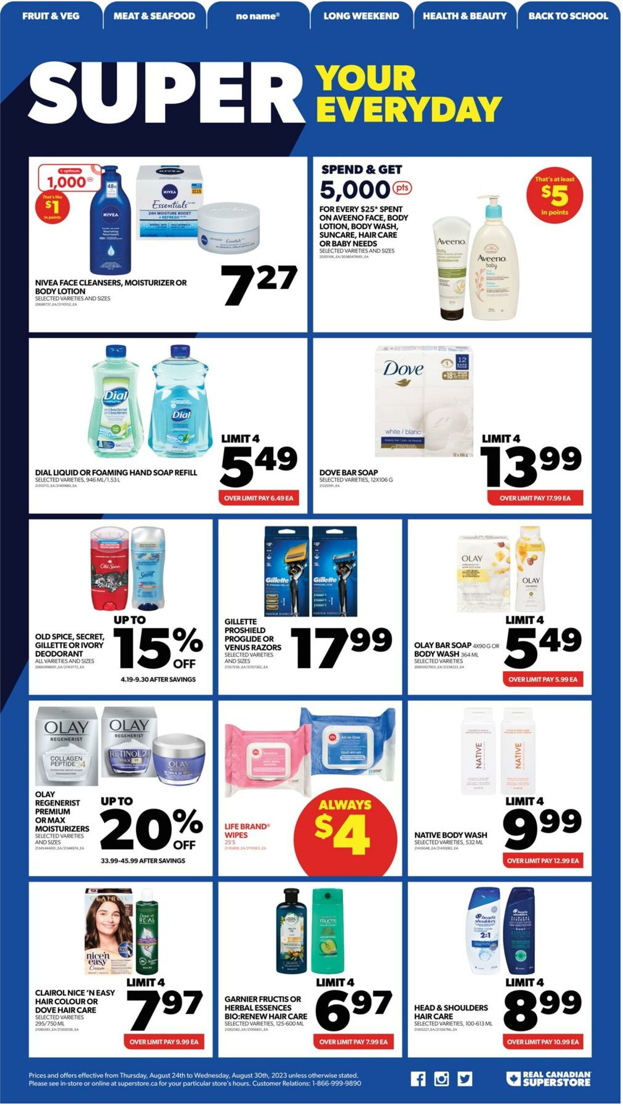 Flyer Real Canadian Superstore 24.08.2023 - 30.08.2023