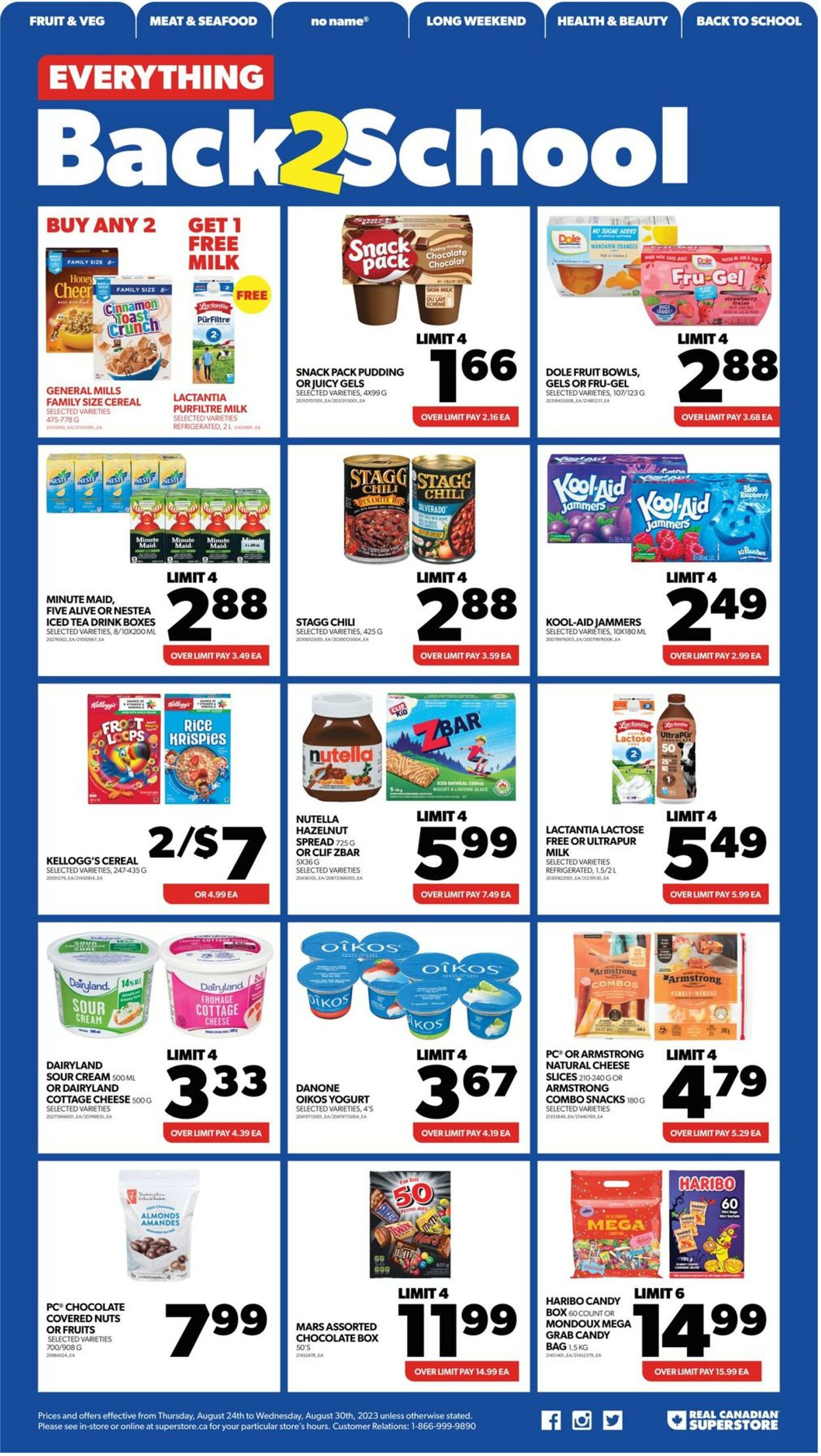 Flyer Real Canadian Superstore 24.08.2023 - 30.08.2023