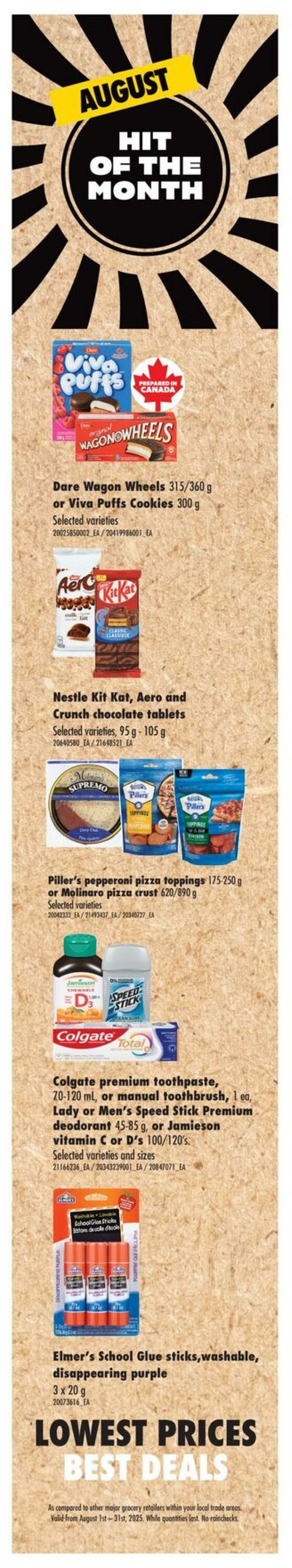 Flyer Real Canadian Superstore 07.08.2025 - 13.08.2025
