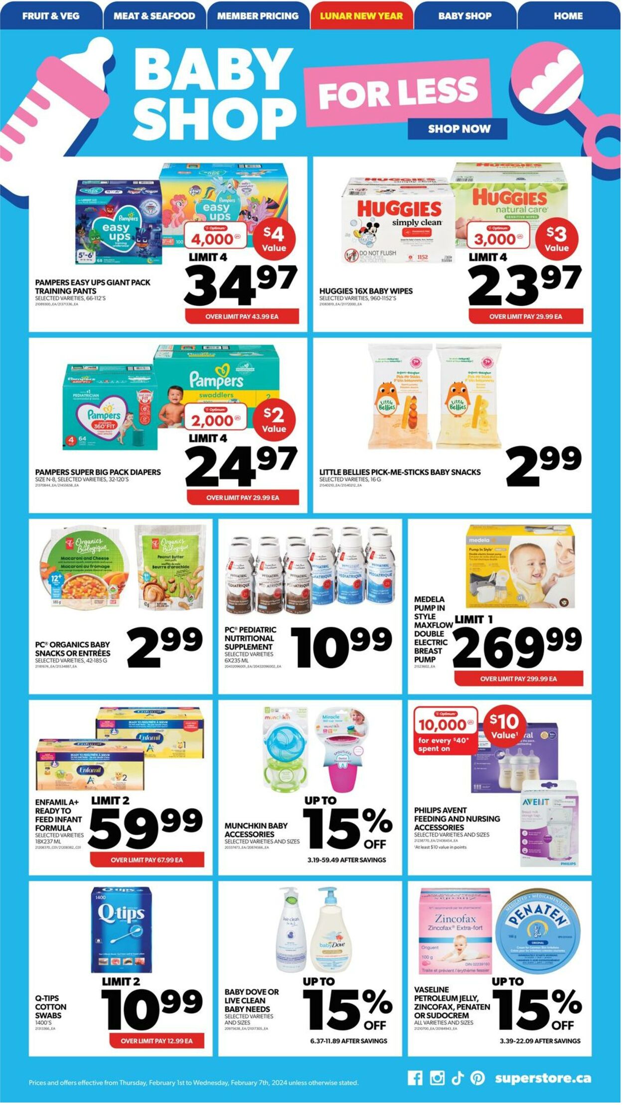 Flyer Real Canadian Superstore 01.02.2024 - 07.02.2024