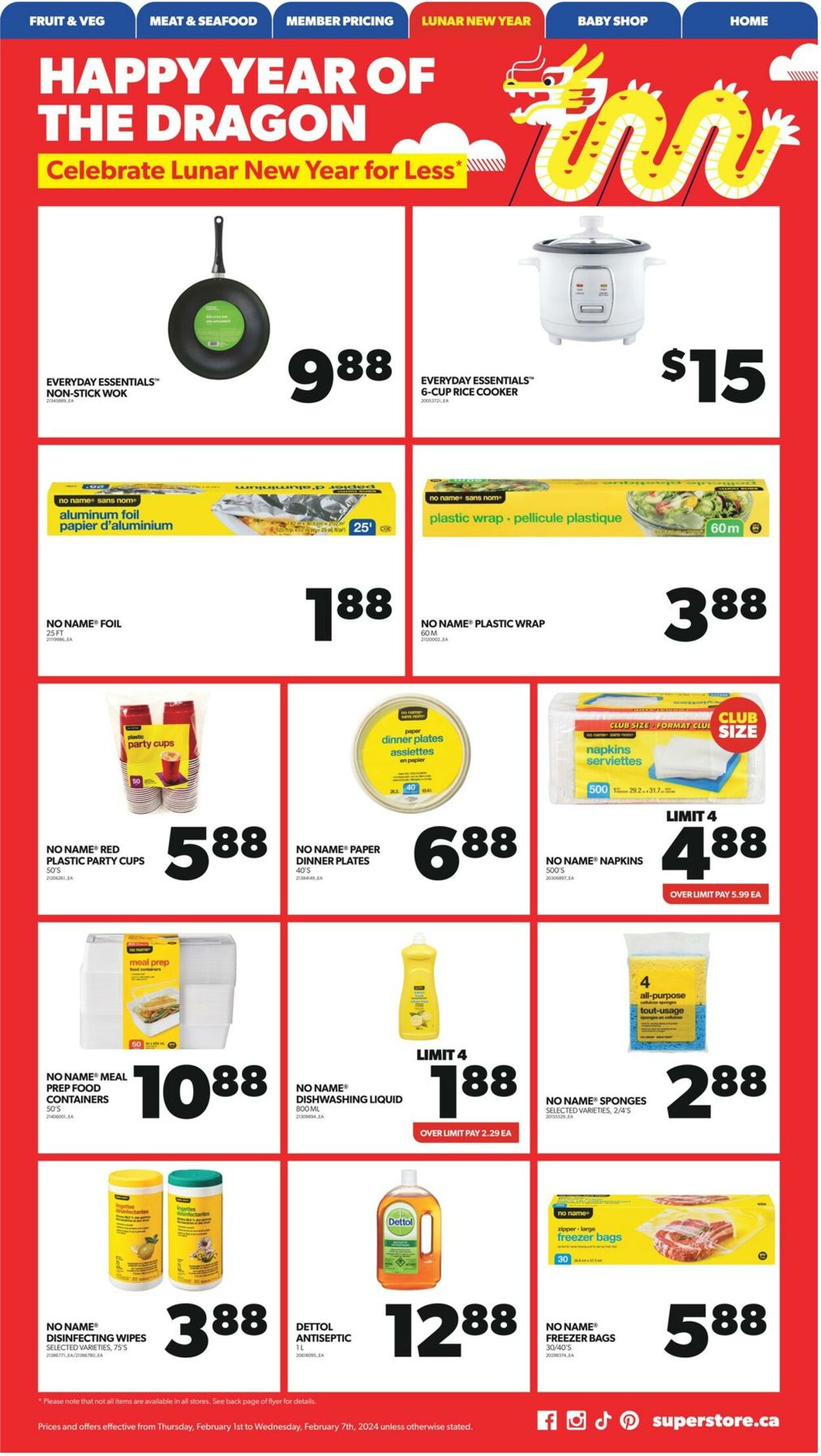 Flyer Real Canadian Superstore 01.02.2024 - 07.02.2024