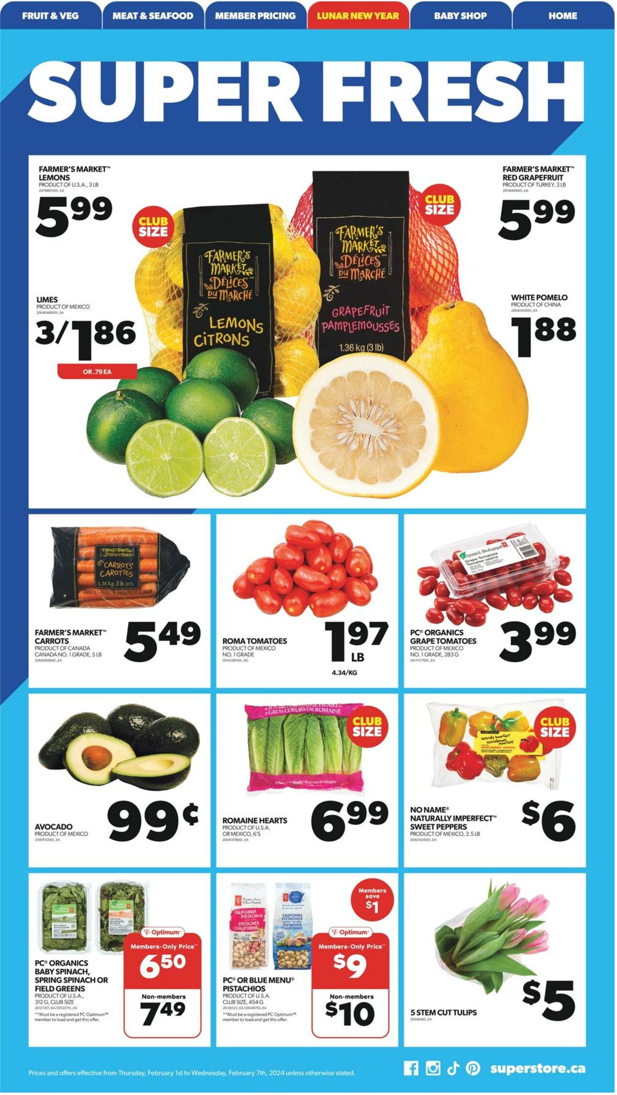 Flyer Real Canadian Superstore 01.02.2024 - 07.02.2024