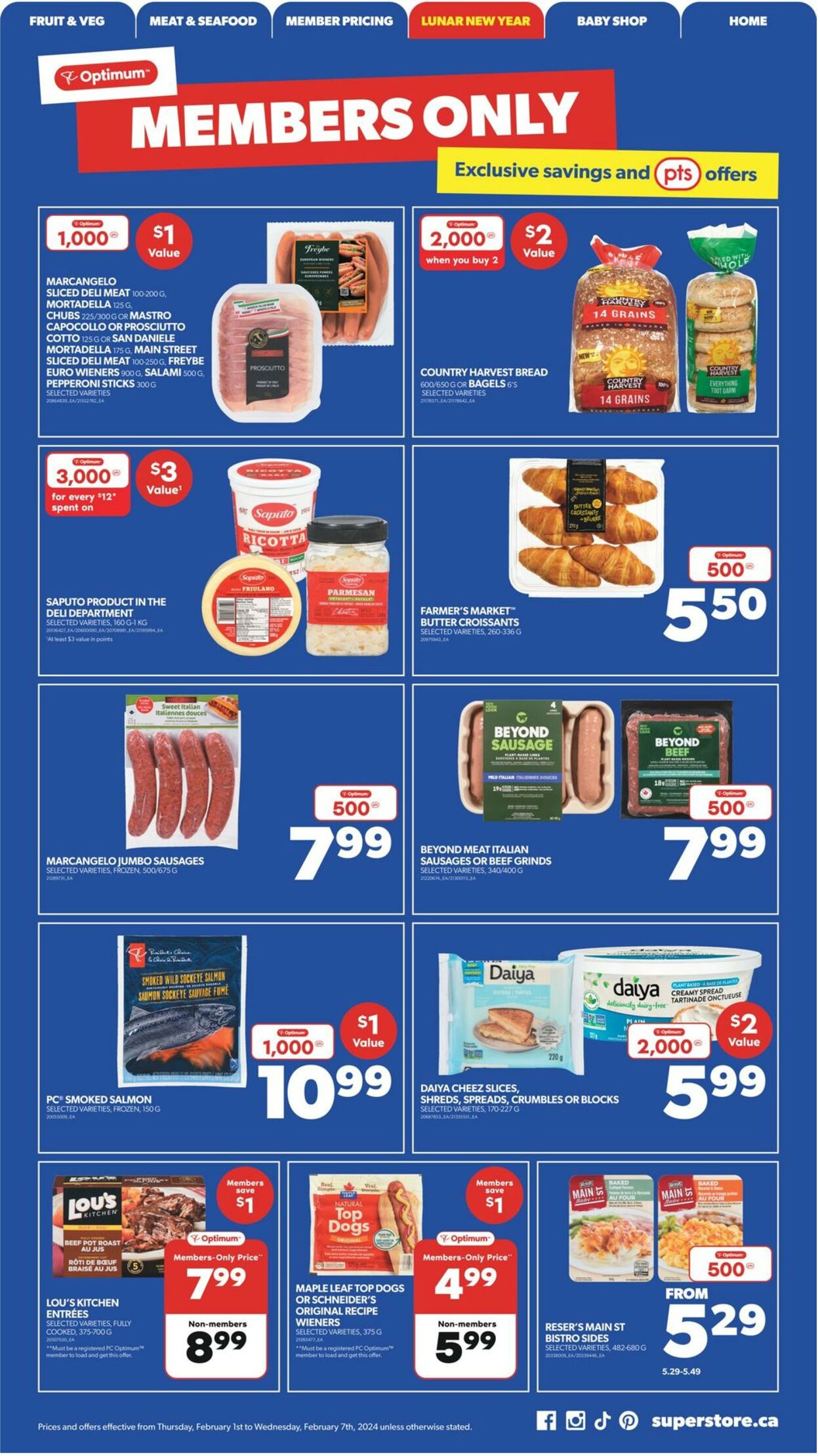 Flyer Real Canadian Superstore 01.02.2024 - 07.02.2024