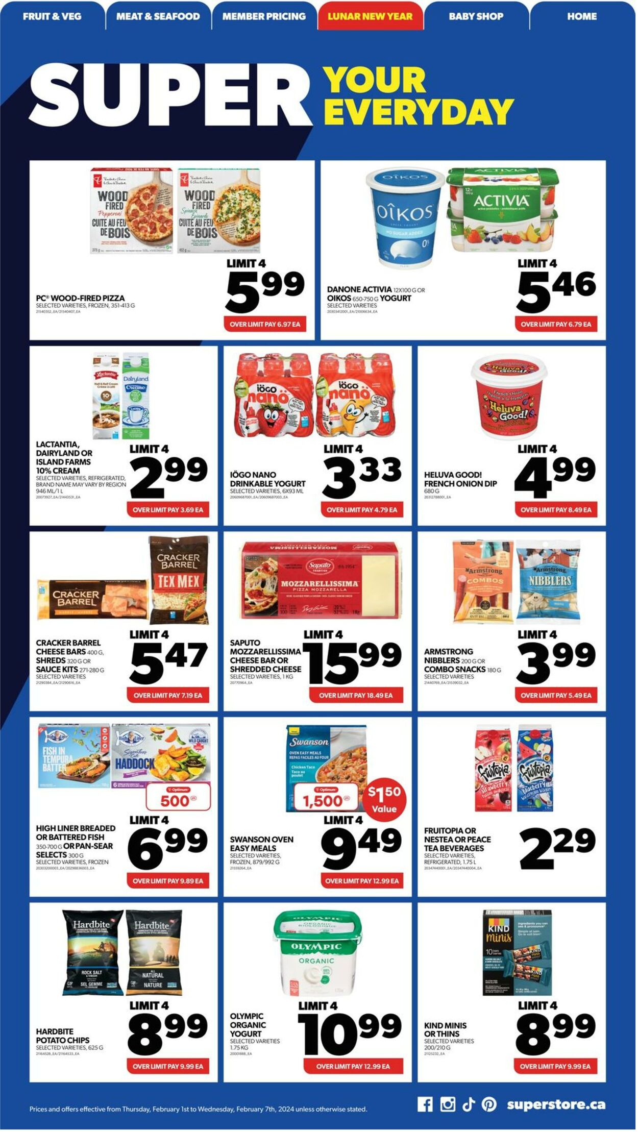 Flyer Real Canadian Superstore 01.02.2024 - 07.02.2024