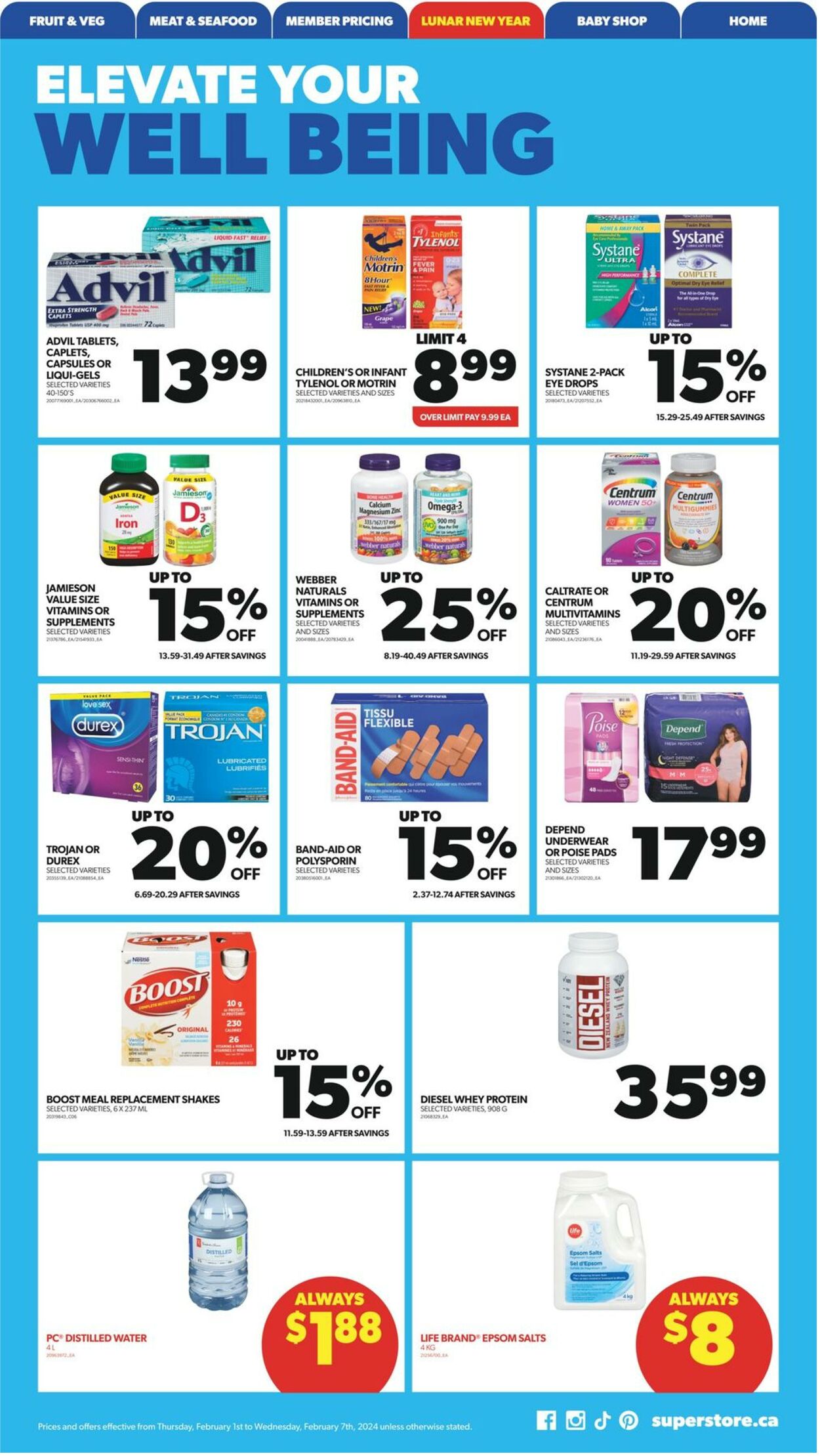 Flyer Real Canadian Superstore 01.02.2024 - 07.02.2024