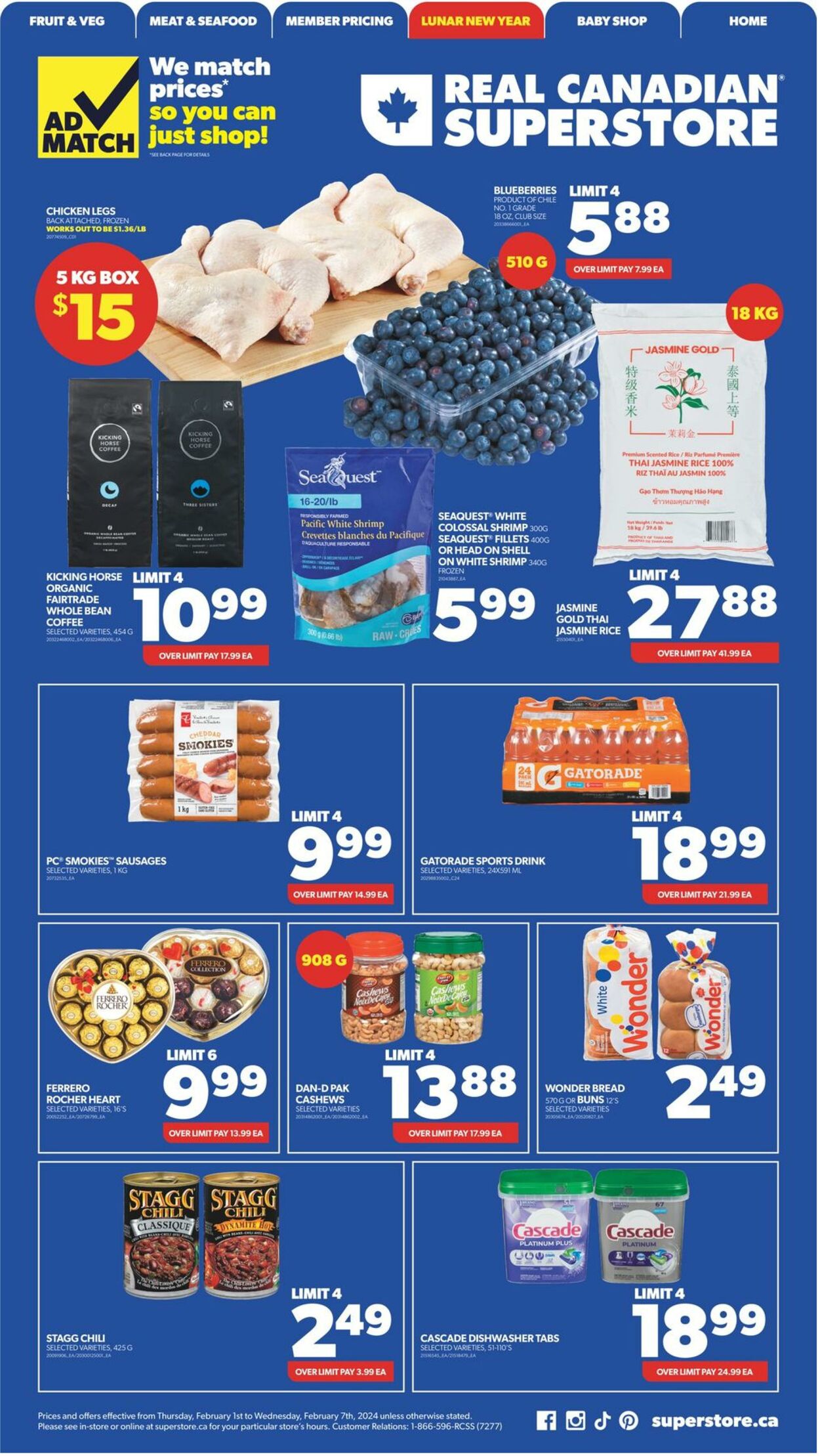 Flyer Real Canadian Superstore 01.02.2024 - 07.02.2024