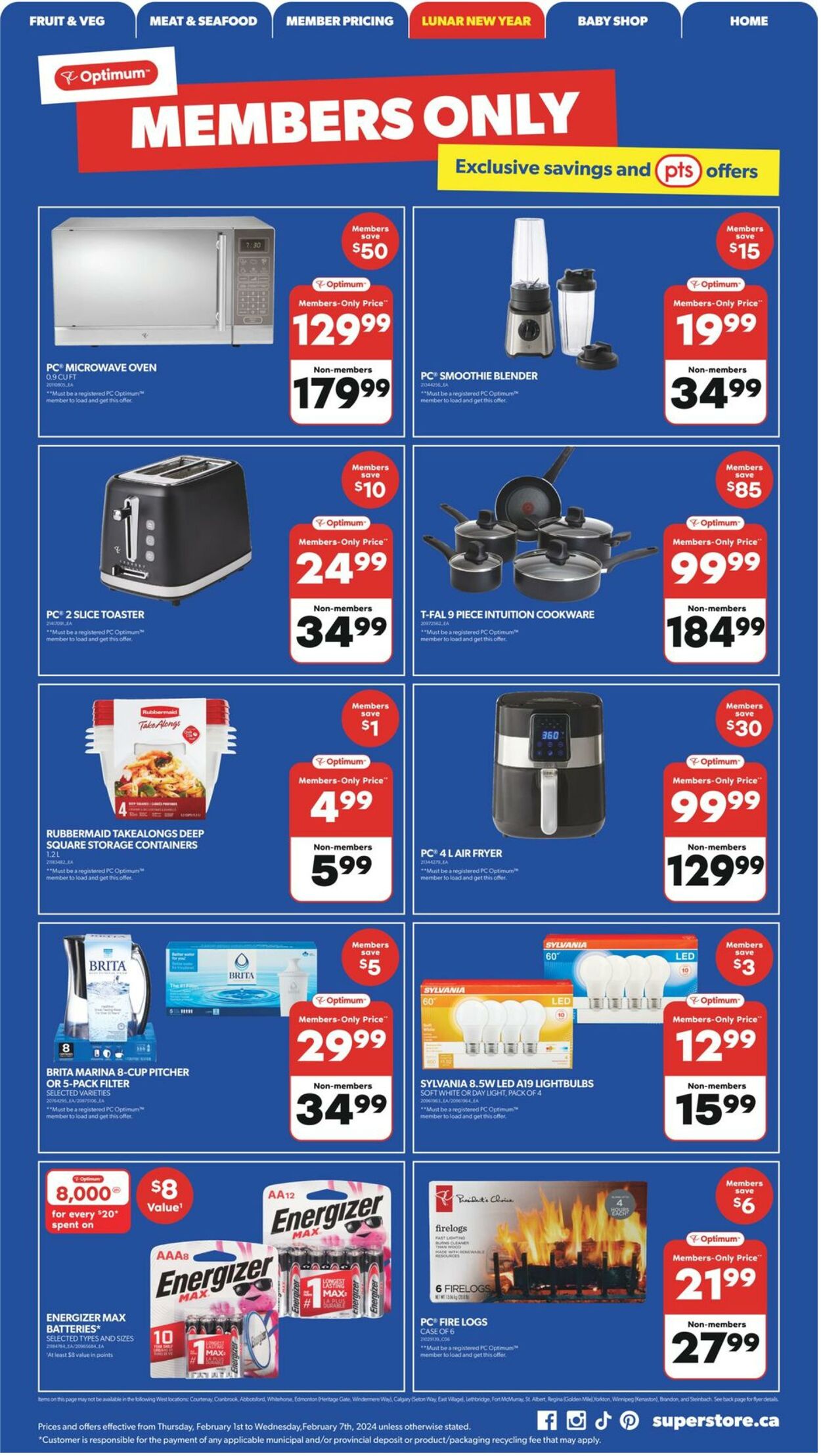 Flyer Real Canadian Superstore 01.02.2024 - 07.02.2024