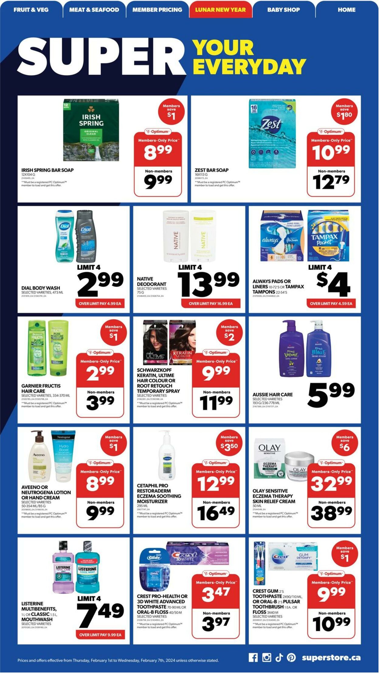 Flyer Real Canadian Superstore 01.02.2024 - 07.02.2024