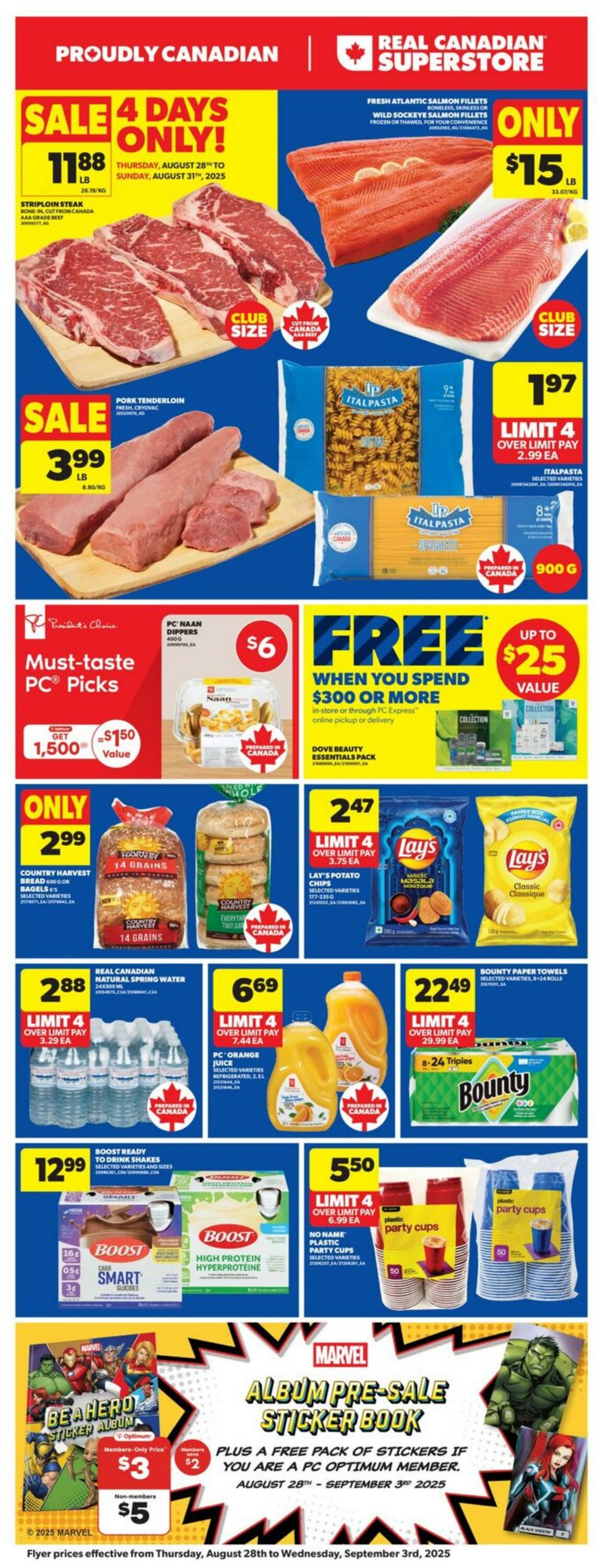 Flyer Real Canadian Superstore 28.08.2025 - 03.09.2025