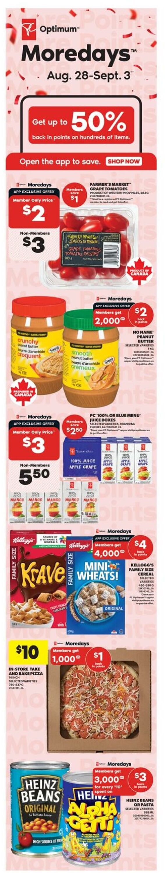 Flyer Real Canadian Superstore 28.08.2025 - 03.09.2025