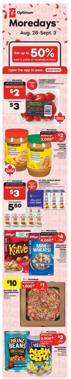 Flyer Real Canadian Superstore 28.08.2025 - 03.09.2025