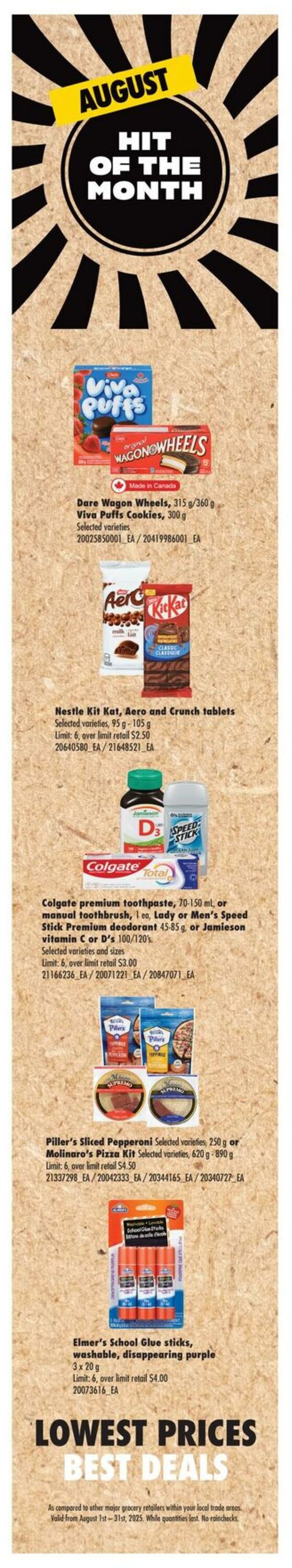 Flyer Real Canadian Superstore 21.08.2025 - 27.08.2025