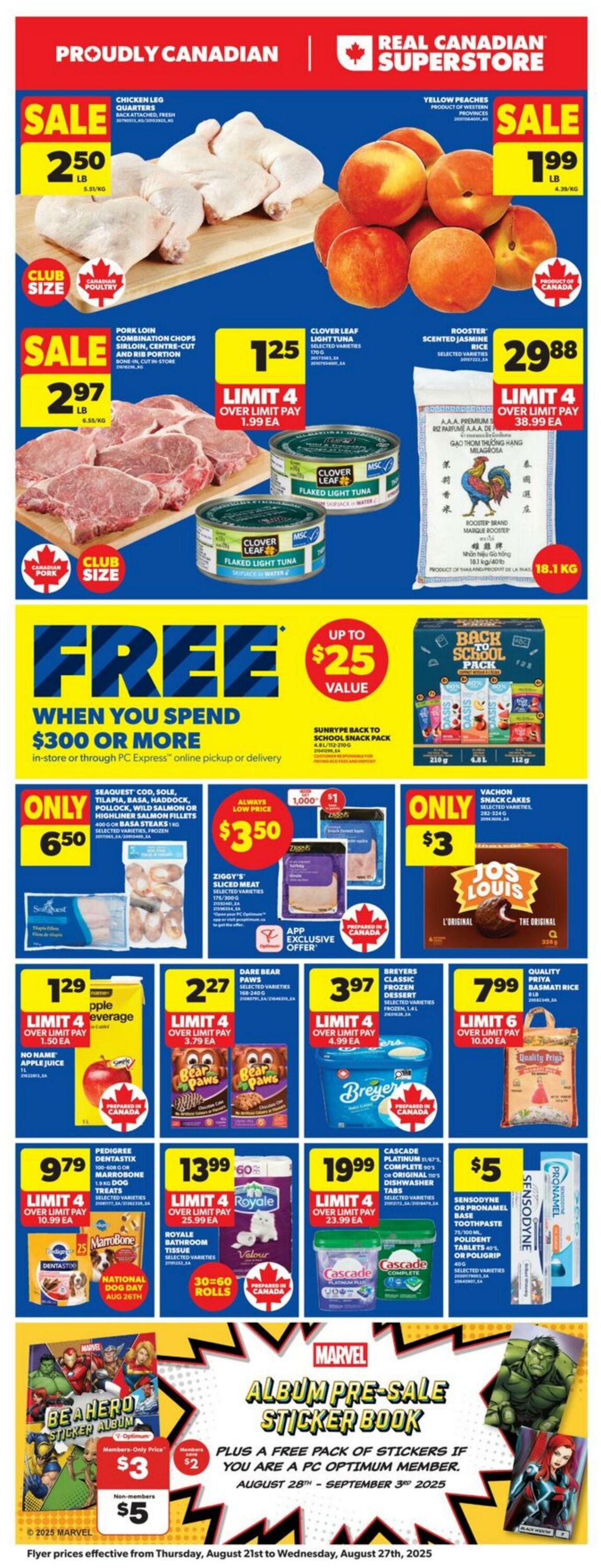 Flyer Real Canadian Superstore 21.08.2025 - 27.08.2025