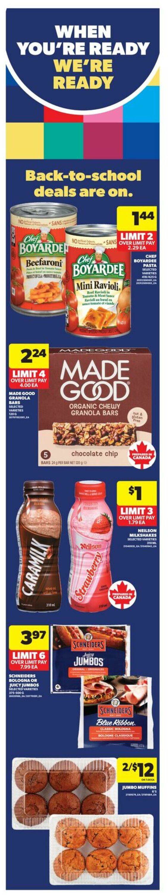 Flyer Real Canadian Superstore 21.08.2025 - 27.08.2025