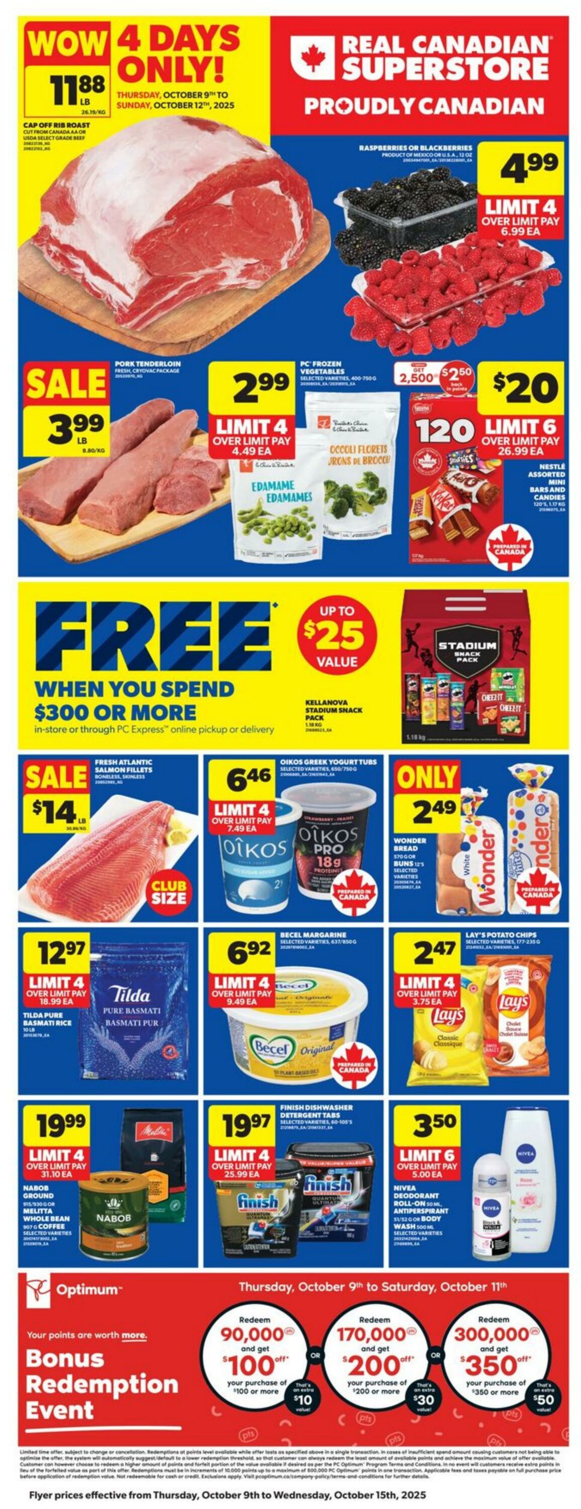 Flyer Real Canadian Superstore 09.10.2025 - 15.10.2025