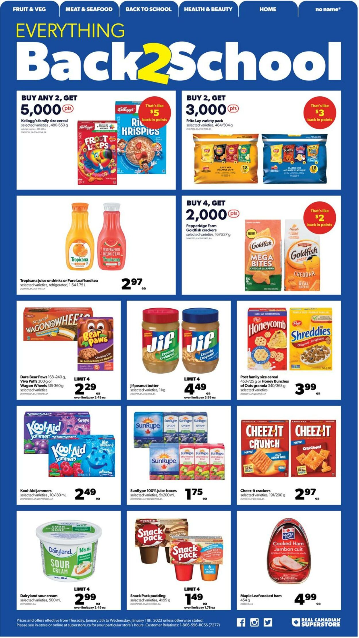 Flyer Real Canadian Superstore 05.01.2023 - 11.01.2023
