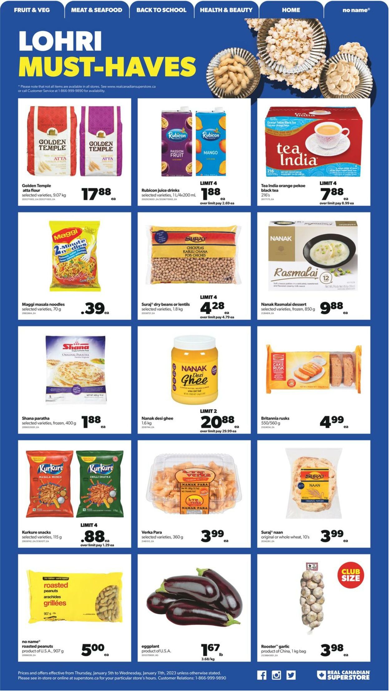Flyer Real Canadian Superstore 05.01.2023 - 11.01.2023