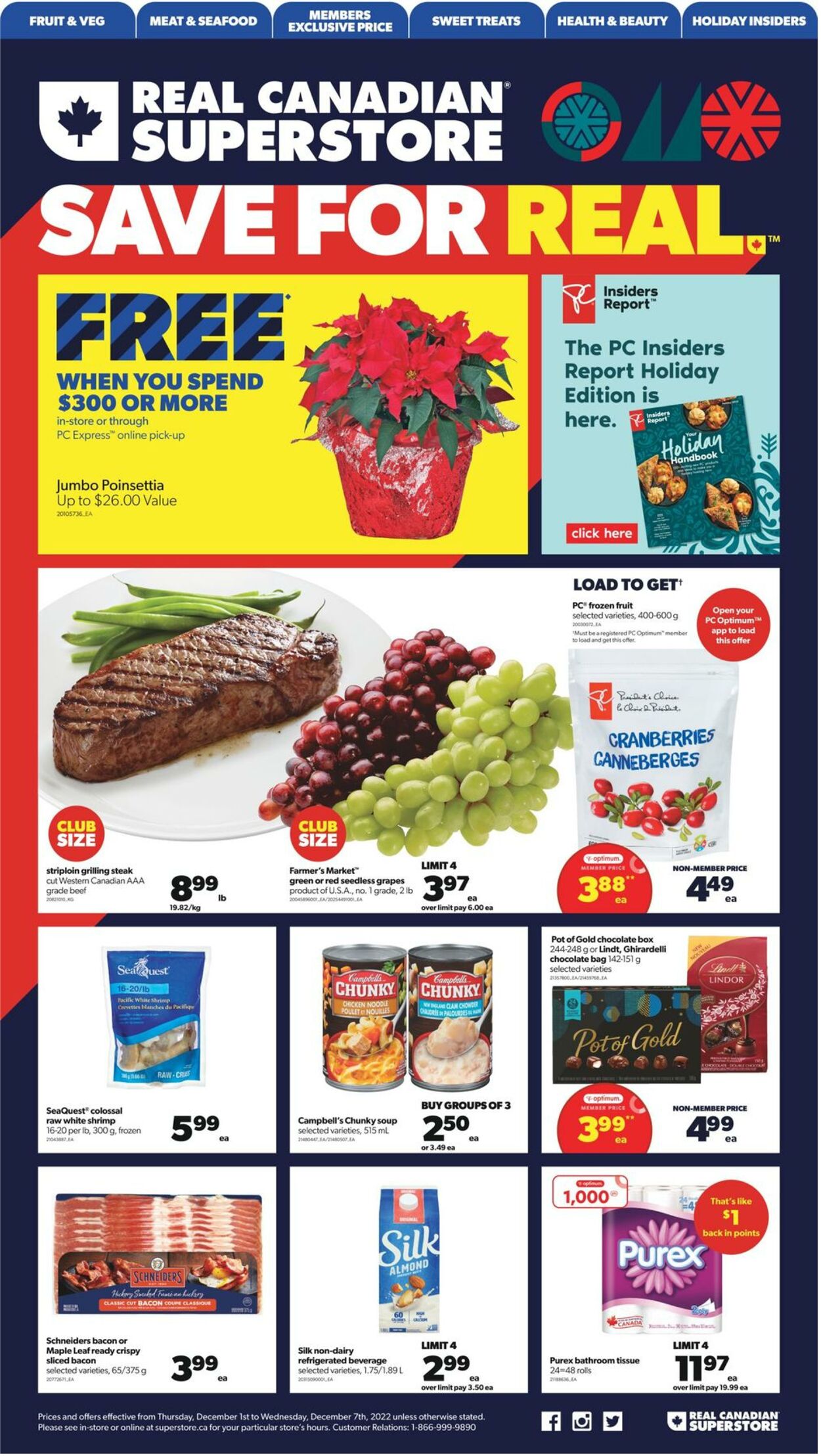 Flyer Real Canadian Superstore 01.12.2022-07.12.2022
