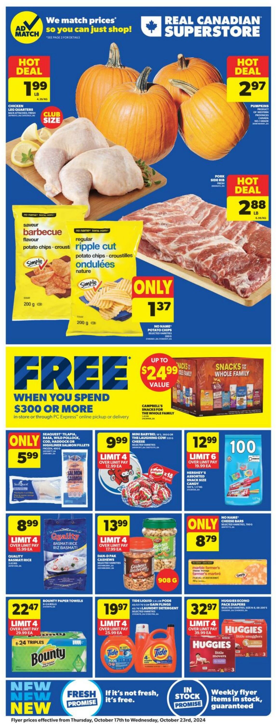 Flyer Real Canadian Superstore 17.10.2024 - 23.10.2024