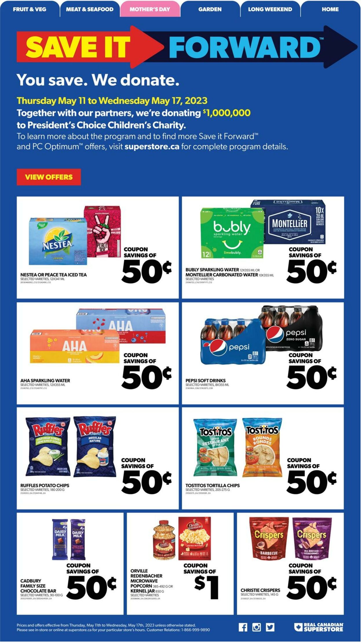 Flyer Real Canadian Superstore 11.05.2023 - 17.05.2023