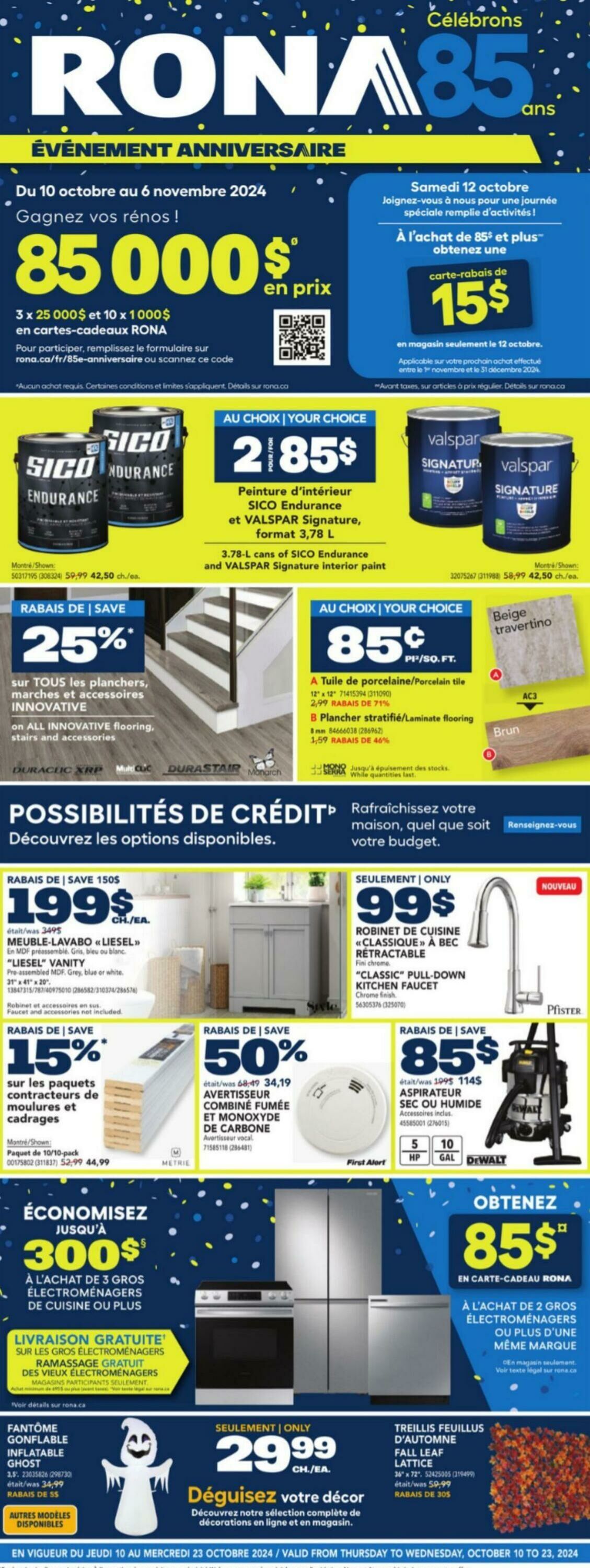 Réno-Dépôt Promotional flyers