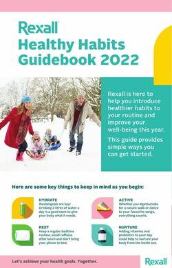  Healthy Habits Guidebook 2022