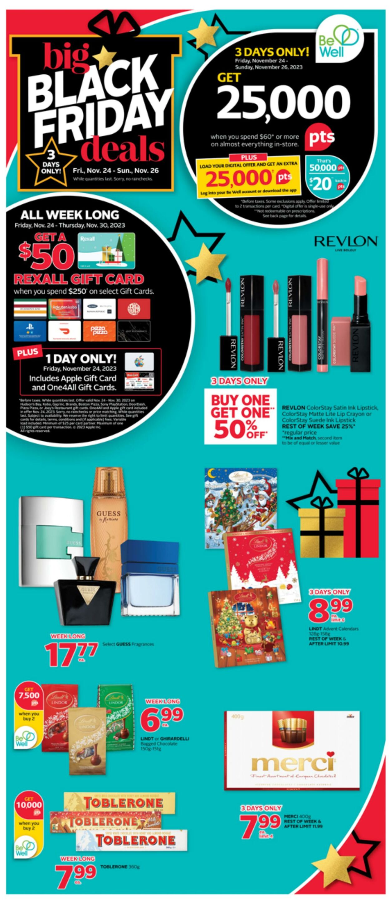Apple Gift Card and One 4 All Gift Cards., Rexall deals this week, Rexall  flyer