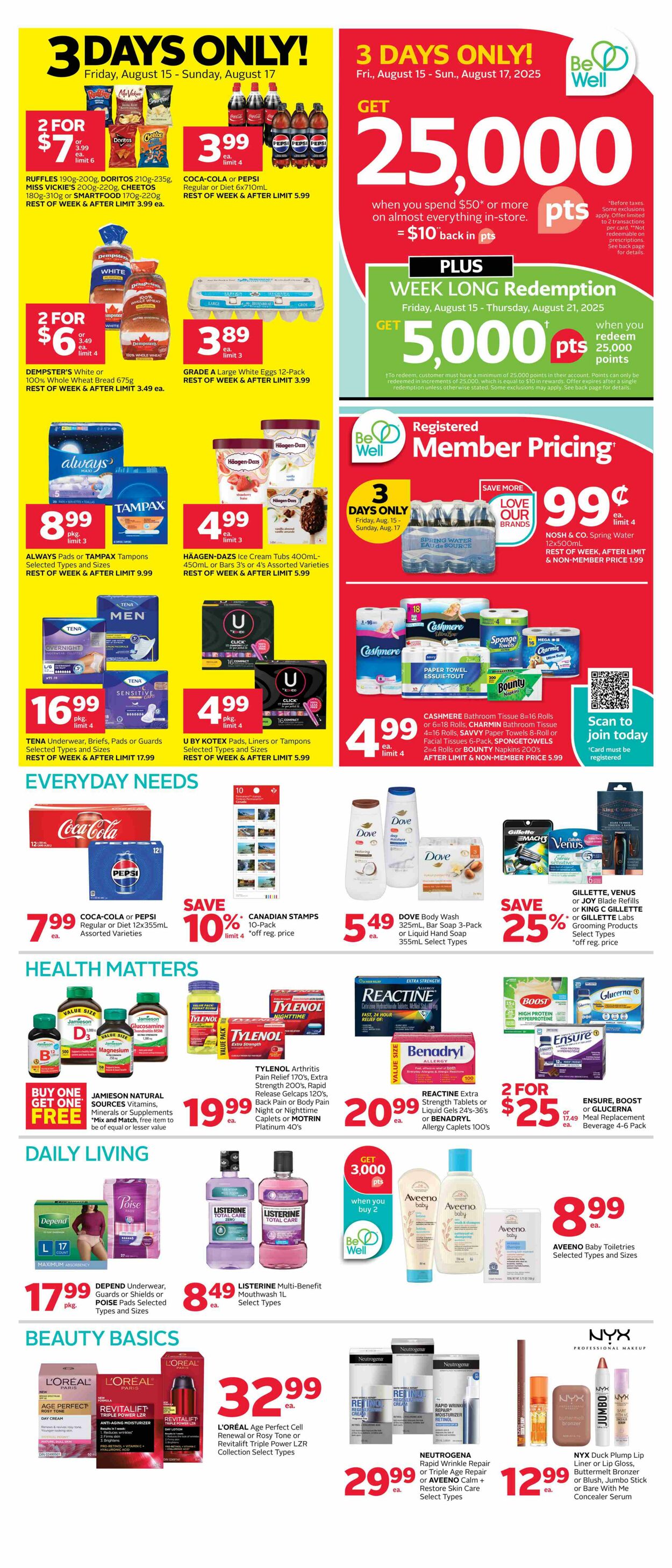 Flyer Rexall 15.08.2025 - 21.08.2025