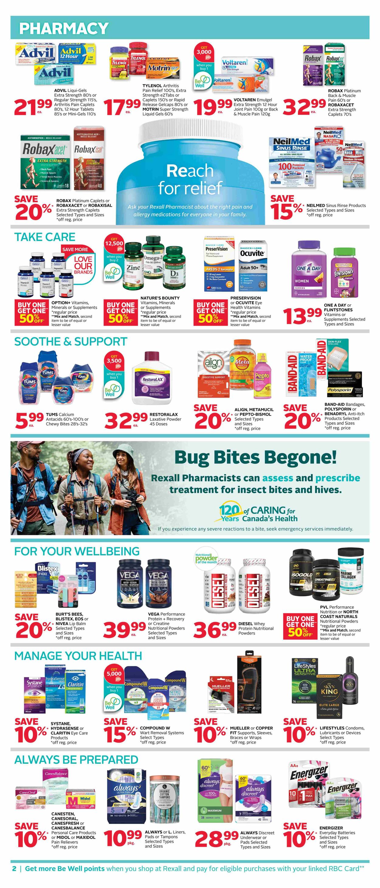 Flyer Rexall 15.08.2025 - 21.08.2025