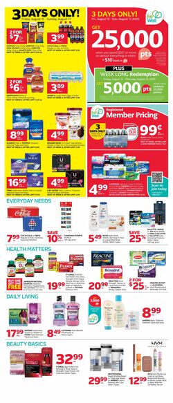 Flyer Rexall 15.08.2025 - 21.08.2025