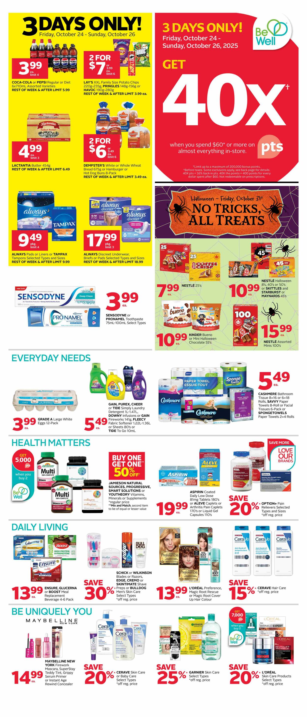 Flyer Rexall 24.10.2025 - 30.10.2025
