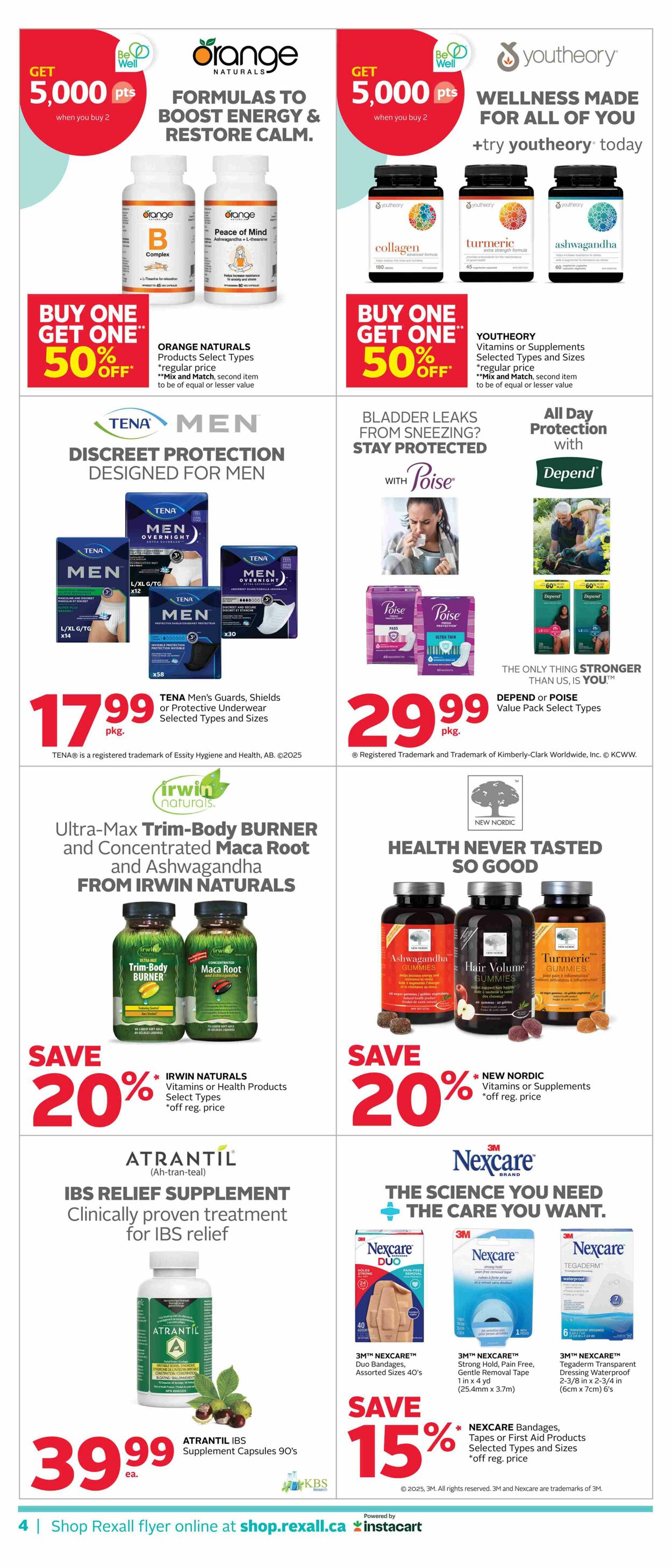 Flyer Rexall 24.10.2025 - 30.10.2025