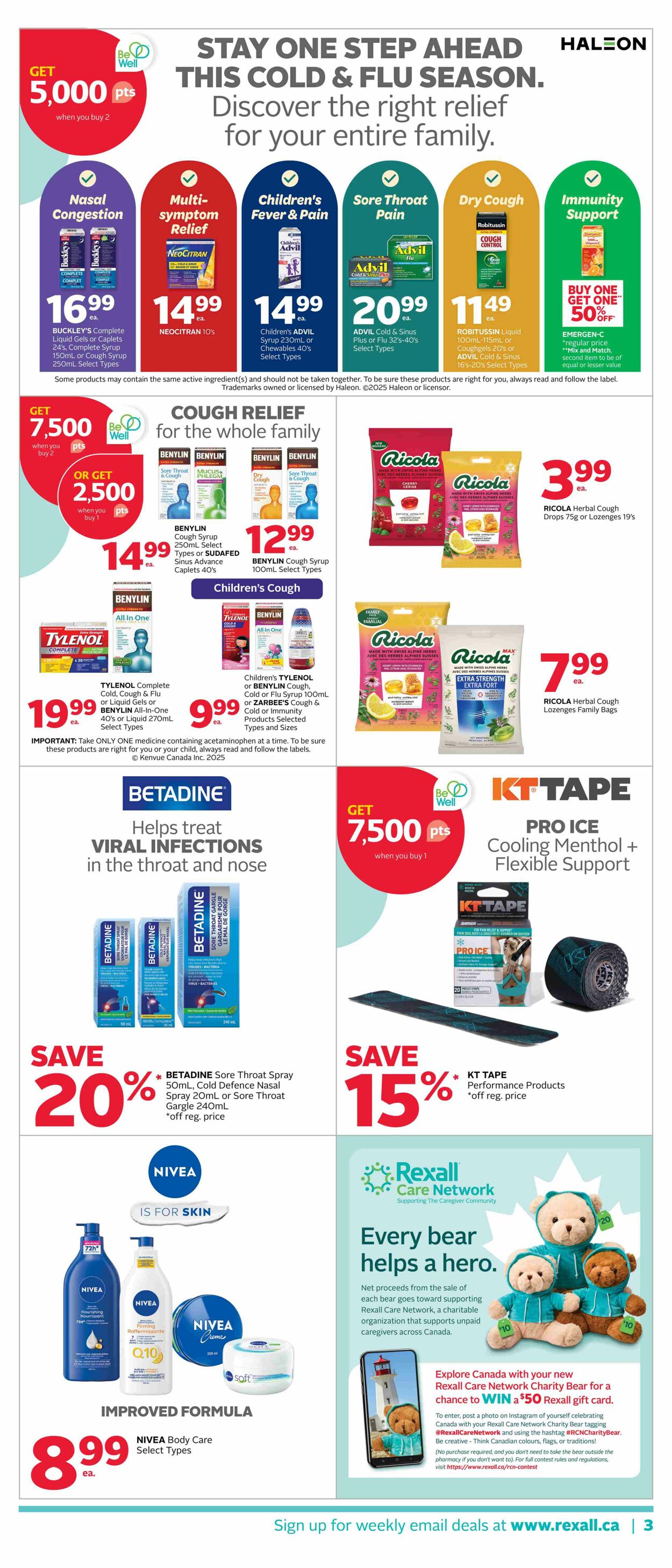Flyer Rexall 24.10.2025 - 30.10.2025