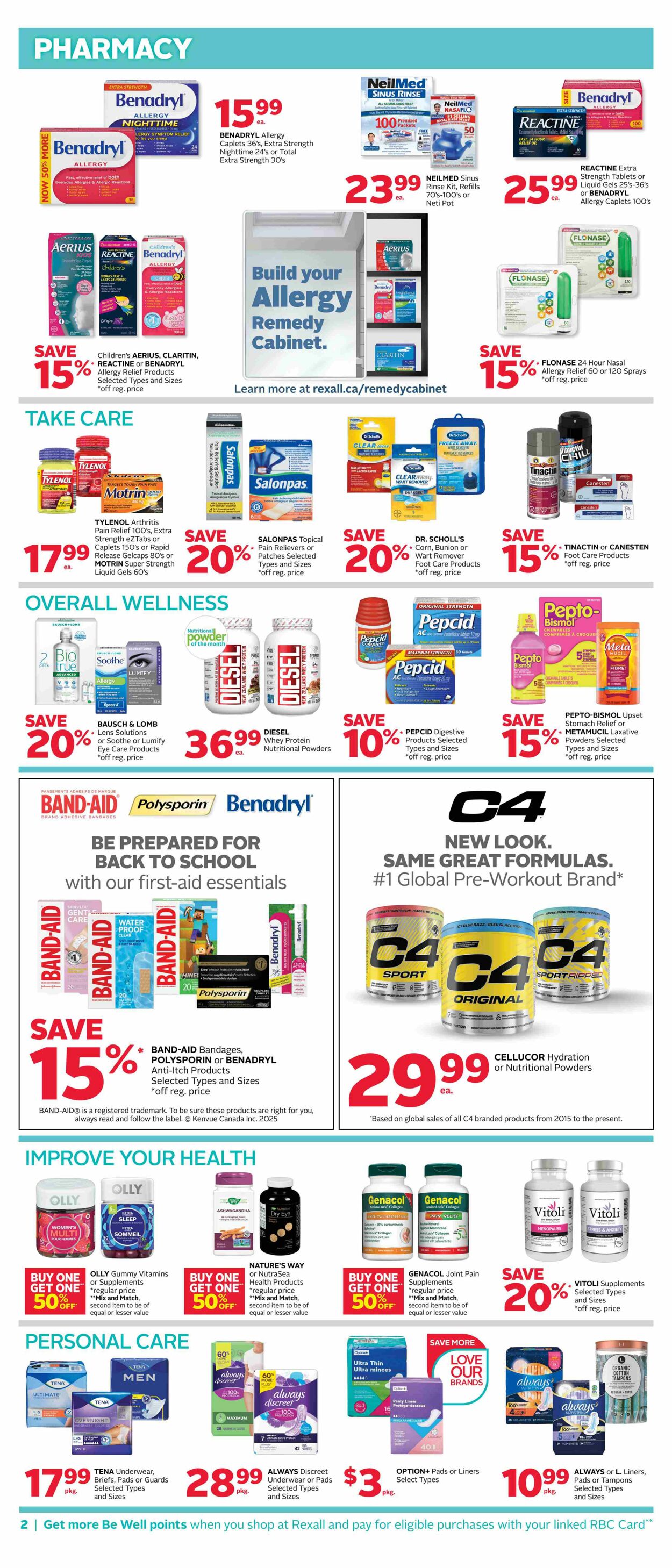 Flyer Rexall 08.08.2025 - 14.08.2025