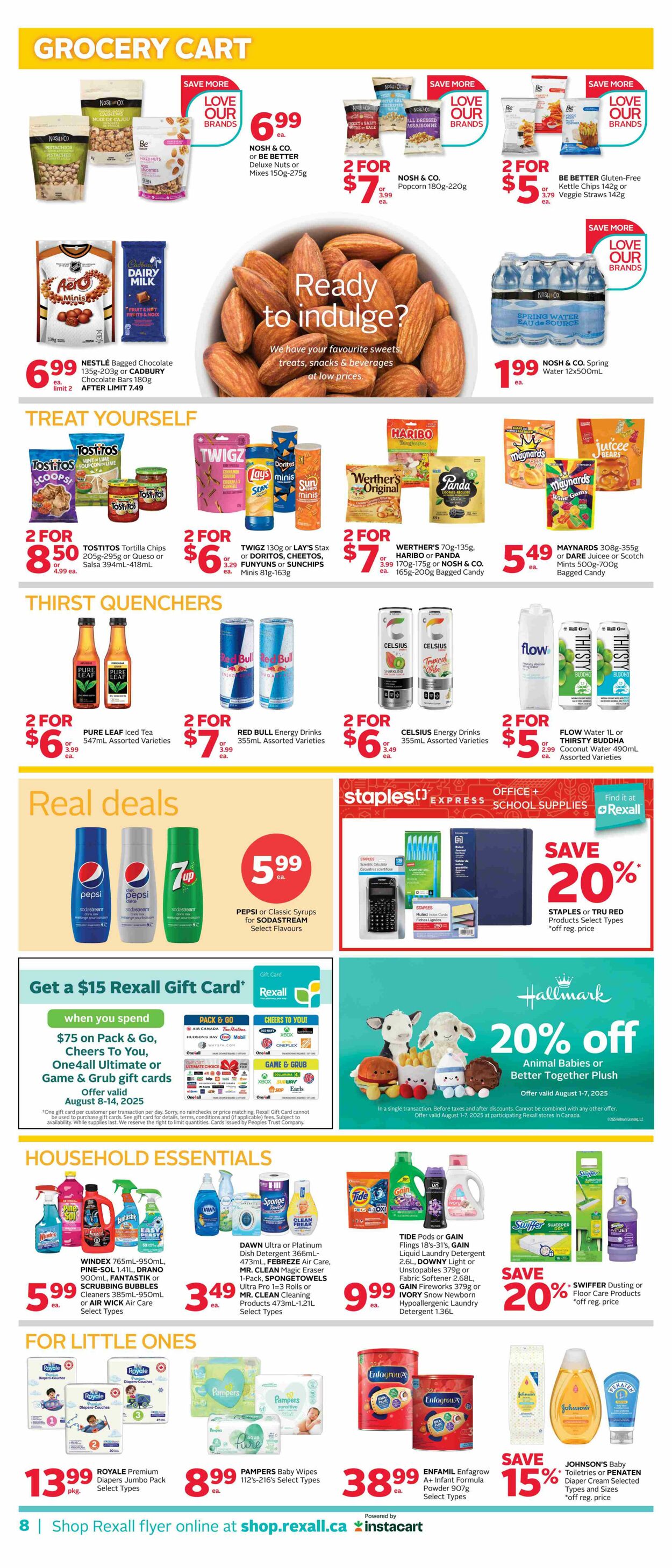 Flyer Rexall 08.08.2025 - 14.08.2025