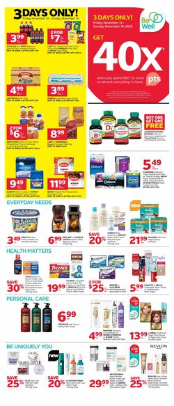 Flyer Rexall 29.08.2025 - 04.09.2025