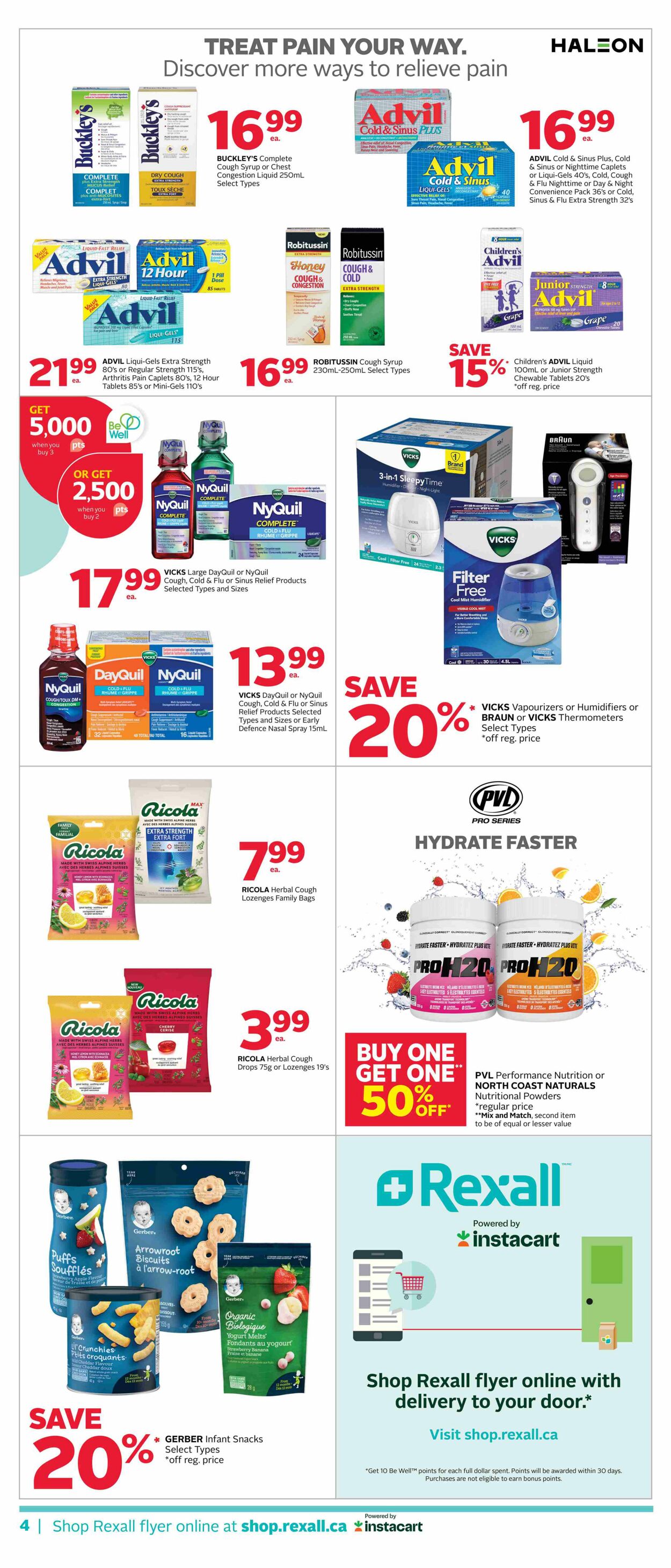 Flyer Rexall 26.09.2025 - 02.10.2025